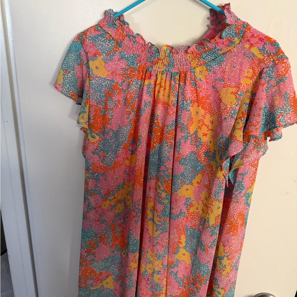 Colorful Floral Dress